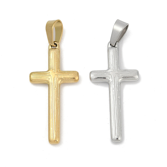 304 подвески из нержавеющей стали, ионное покрытие (ip), крест очарование