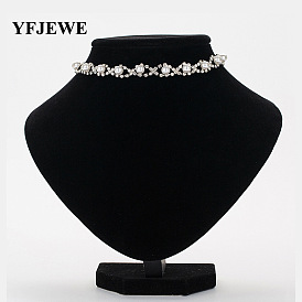 Collier de perles étoile minimaliste - bijoux de chaîne de pull court à la mode ns