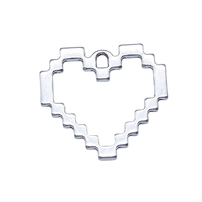 Tibetan Style Alloy Pendants, Heart Pendant