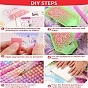 DIY Diamond Painting Kits, with Resin Rhinestones, Diamond Sticky Pen, Tray Plate and Glue Clay