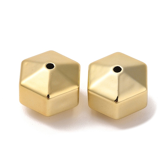 CCB пластиковые шарики, граненый шестиугольник