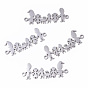 201 Stainless Steel Links Connectors, Laser Cut, Family