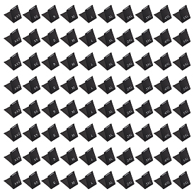 500 шт. 10 стили полиэстер одежда этикетки размеры, аксессуары для одежды, теги размера