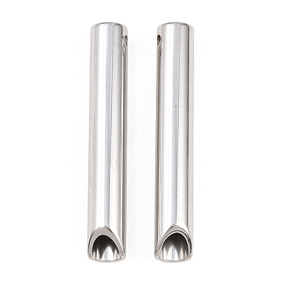 201 из нержавеющей стали большие кулоны, трубчатый шарм