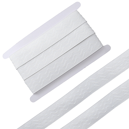 5 ярдов плоская полиэстеровая противоскользящая эластичная лента, силиконовый шнур-фиксатор для одежды