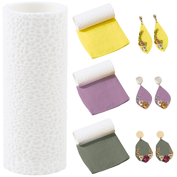 Валик для создания текстуры из АБС-пластика и глины, колонка