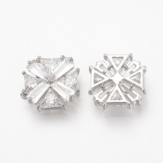 Сплав кубический цирконий кабошоны, квадратный