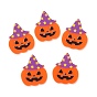 Acrylic Pendants, for Halloween, Pumpkin with Hat