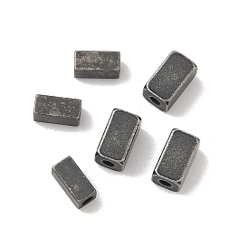 Ретро 316 хирургические бусины из нержавеющей стали, кубоид