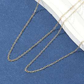 Латунные ожерелья из цепочек для женщин и мужчин