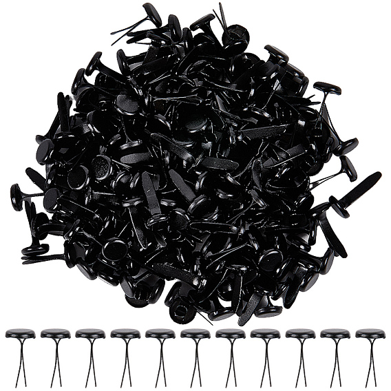 300 шт. плоских круглых железных гвоздей, скрапбукинга, Фотоальбом, украшение свадебных принадлежностей, детские куклы, бумажные карточки diy