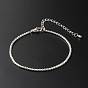 304 Stainless Steel Box Chain Bracelets