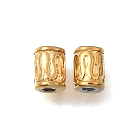 304 из нержавеющей стали разделительные бусины, текстурированная колонка, ионное покрытие (ip)