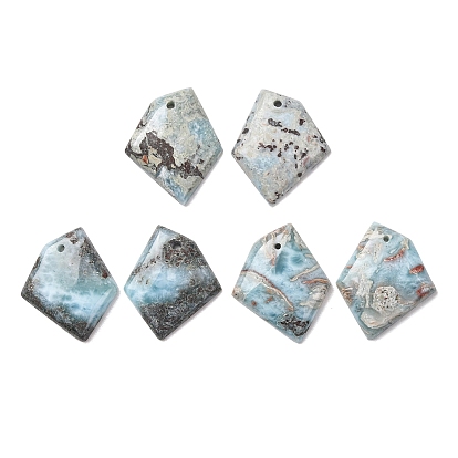 Натуральный Larimar подвески, полигон прелести