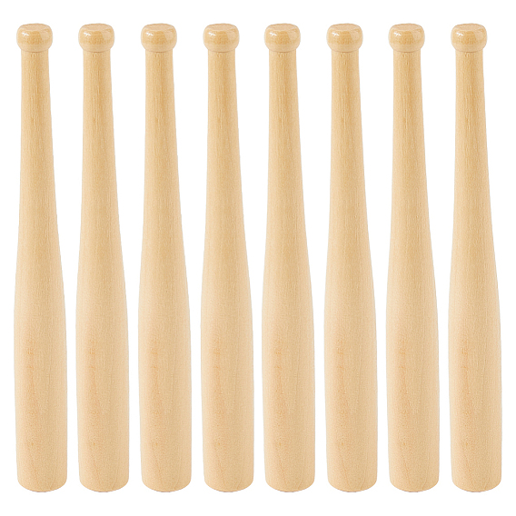 8 шт. деревянные украшения для бейсбольных бит