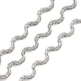 304 волнистые звенья из нержавеющей стали, пайки, с катушкой