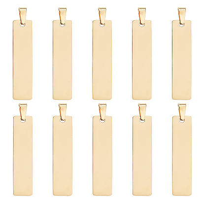 Вакуумное покрытие pvd 304 подвески из нержавеющей стали, лазерная резка, штамповка пустой метки, прямоугольные