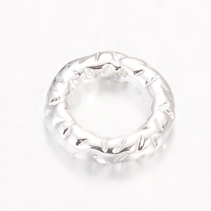 Стойки обшивки латунные кольца связывая, свинца & никель освобождают и кадмия, 8x2 мм, отверстие : 4.5 мм