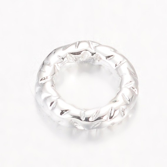 Стойки обшивки латунные кольца связывая, свинца & никель освобождают и кадмия, 8x2 мм, отверстие : 4.5 мм