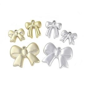 CCB Plastic Pendants, Bowknot