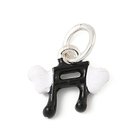 Сплав эмали прелести, музыкальная нота, с целью перехода в кольце