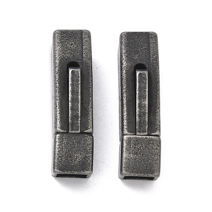 Штыковые застежками из нержавеющей стали, изогнутая трубка, плоское отверстие