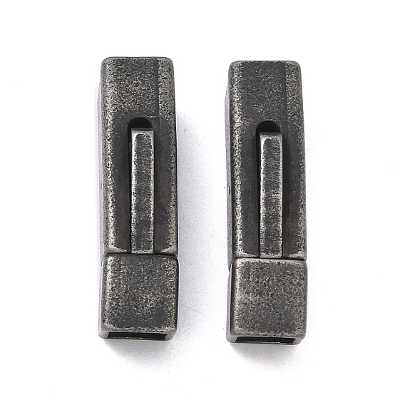 Штыковые застежками из нержавеющей стали, изогнутая трубка, плоское отверстие