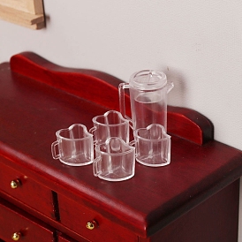 Наборы пластиковых бутылок для воды, миниатюрные украшения, для садовых кукольных домиков