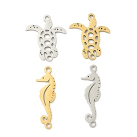 Океан 201 подвески-соединители в виде морских животных из нержавеющей стали с лазерной резкой
