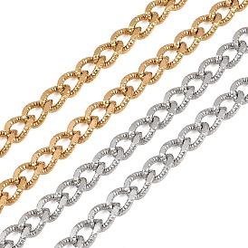 304 бордюрные цепи из нержавеющей стали, ионное покрытие (ip), несварные, с катушкой