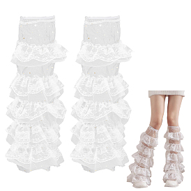 Рукава из полиэстерового кружева, гетры, японские носки в стиле лолиты