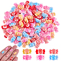 120 pcs cabochons en résine, accessoires nail art de décoration, candy