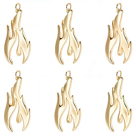 10подвески из латуни с гальваническим покрытием, без кадмия и без свинца, долговечный, огненные чары, с целью перехода в кольце