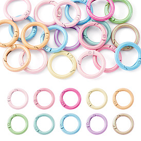 20пружинные кольца из сплава, окрашенные распылением, с блеском порошок, кольцо, без кадмия и без свинца