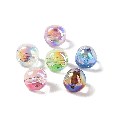 Acrylic Beads, Imitation Baroque Pearl Style, Nuggest