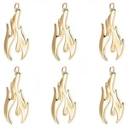 10подвески из латуни с гальваническим покрытием, без кадмия и без свинца, долговечный, огненные чары, с целью перехода в кольце