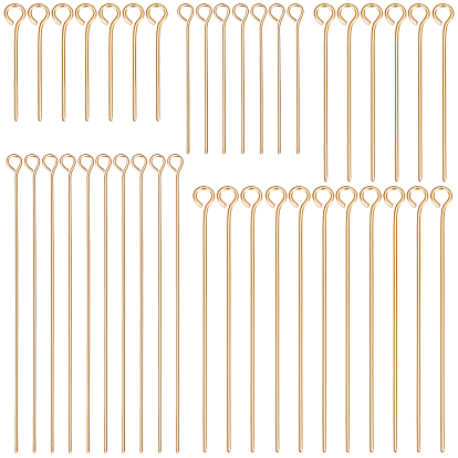 150 шт. 5 стили латунные штифты с проушинами, долговечный, без никеля 