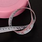 Mesures de bande, ruban à mesurer le corps, pour coudre des mesures de tissu sur mesure, avec du plastique, 5.3x1.6cm, environ 150cm / roll
