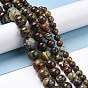 Natural Green Opal Beads Strands, Round