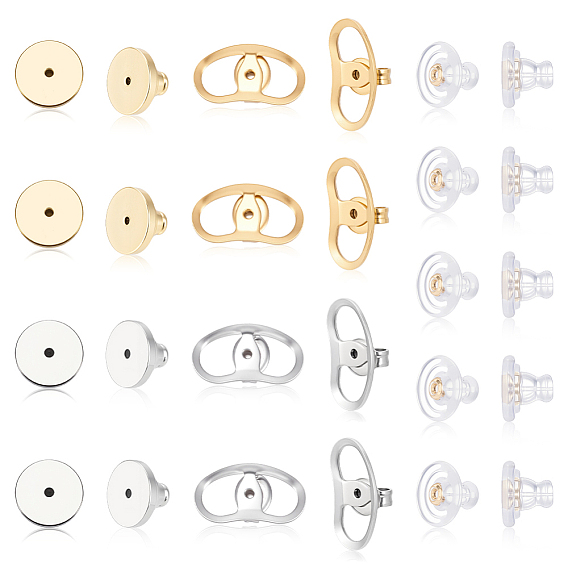 26 шт. 304 гайки-ушки из нержавеющей стали, силикона и латуни