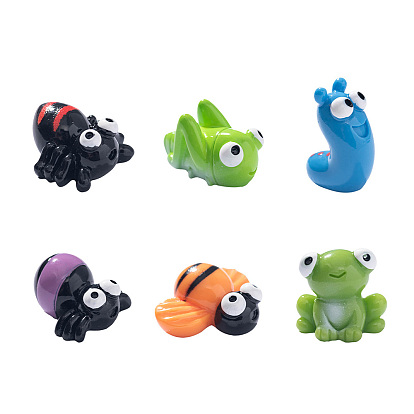 Декоративная композиция из непрозрачной смолы для демонстрации насекомых, аксессуары для кукольного домика с микро-ландшафтом, притворяясь опорными украшениями, разнообразные