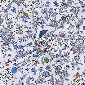 1м хлопчатобумажная ткань с цветочным узором, товары для рукоделия