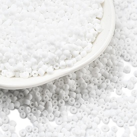 Матовое непрозрачное стекло бисер, круглые