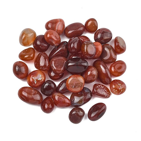 Природные сердолика бусы, обваленные камни, нет отверстий / незавершенного, самородки