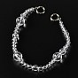 Acrylic Bag Strap Chains, with Platinum Plated Alloy Key Clasps
