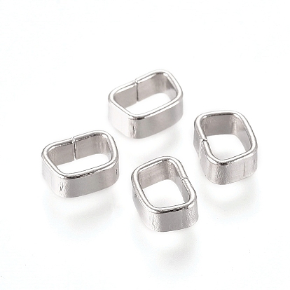 304 Быстроразъемные соединения из нержавеющей стали, связывающий кольца, закрыты, но распаян