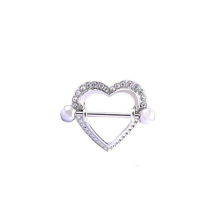 316 стремя для сосков из хирургической нержавеющей стали с кристаллами и стразами