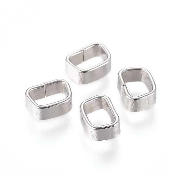 304 Быстроразъемные соединения из нержавеющей стали, связывающий кольца, закрыты, но распаян