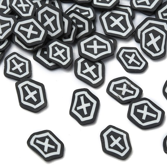 Ручной полимерной глины кабошонов, крестик