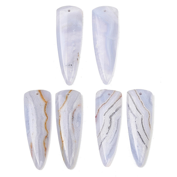 Природных драгоценных камней подвески, конус прелести